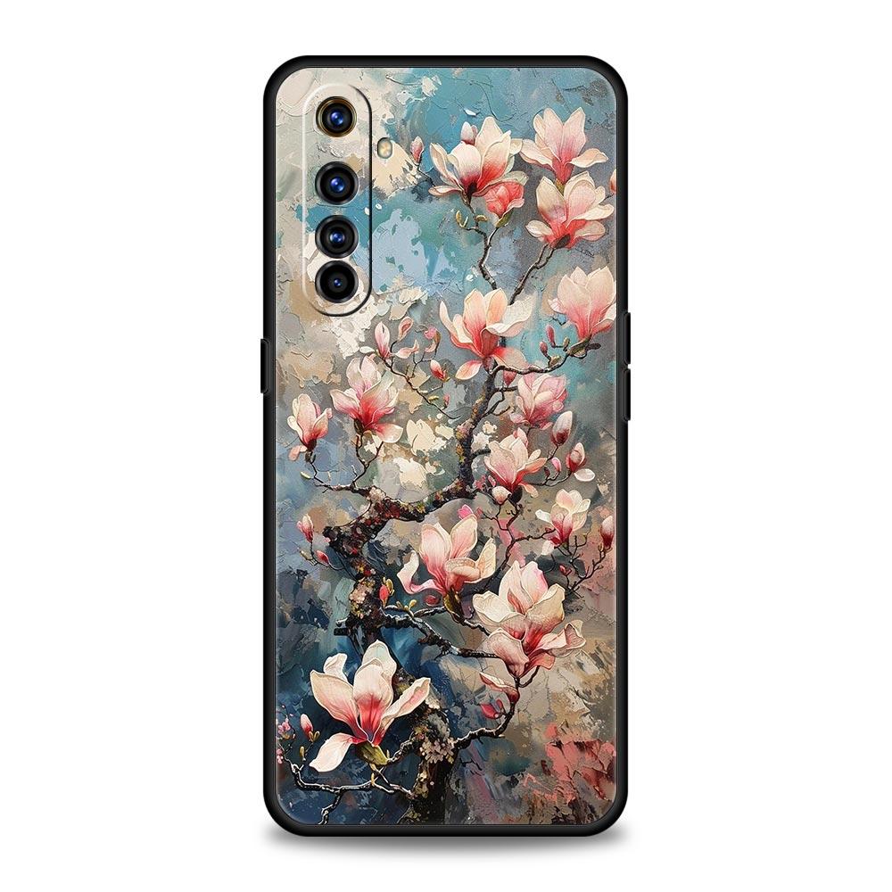 Чехол для телефона Claude Monet Garden Paint Art для Realme 13 12 10 9 8 7 GT3 GT5 GT2 Pro Plus 5G C21 C25 C35 GT Neo 2 3 3T 5