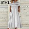 Women's Fashion Summer Spring Short Sleeve V-Neck Casual Dresses