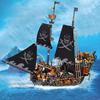 1328PCS Pirate Ship Adventure Creative Ship  Storm Ship Flagship Movie  Model Halloween/Thanksgiving Day/Christmas Gift