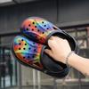 Новые легкие туфли большого размера с отверстиями повседневные сандалии на платформе для улицы дышащие тапочки-мешки для головы пара пляжная обувь