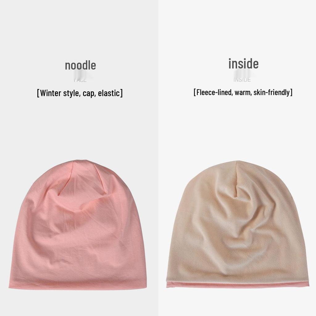 Versatile Cotton Beanie: Thin, Cuffed, Plain Style for Men & Women