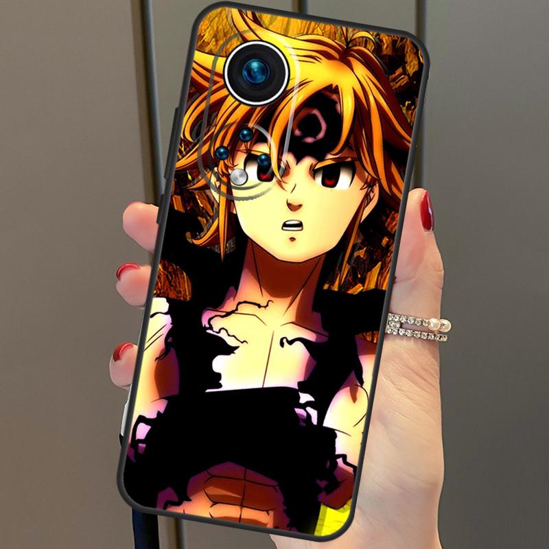 Чехол «Семь смертных грехов Meliodas» для Honor 50 Lite, чехол для Huawei P20 P30 P40 Pro Nova 9 5T P Smart 2021 8X 9X 10i