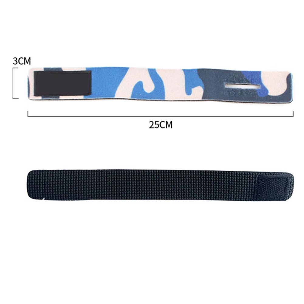10pcs Fishing Rod Straps Non-slip Elastic Fishing Rod Band Belt For Bundling Fishing Rods Badminton Rackets Golf Clubs (30 X 250mm)