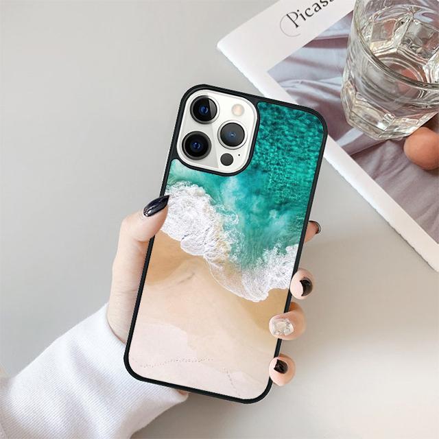Волны Морская вода Ракушка Для iPhone 17 Air 15 16 14 13 12 Pro Max 11 Pro Max Plus Чехол для телефона