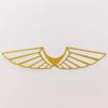 Cake Topper Decorations, Hollow Chocolate Wings 3D Cake Decor, Baking Party Dessert Table Decorations, Wedding Birthday Cake Accessories, 10 Pack