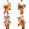Cartoon Unicorn Squirrel Elk Chicken Costume With Sewing Craft For Childrens Party And Performance