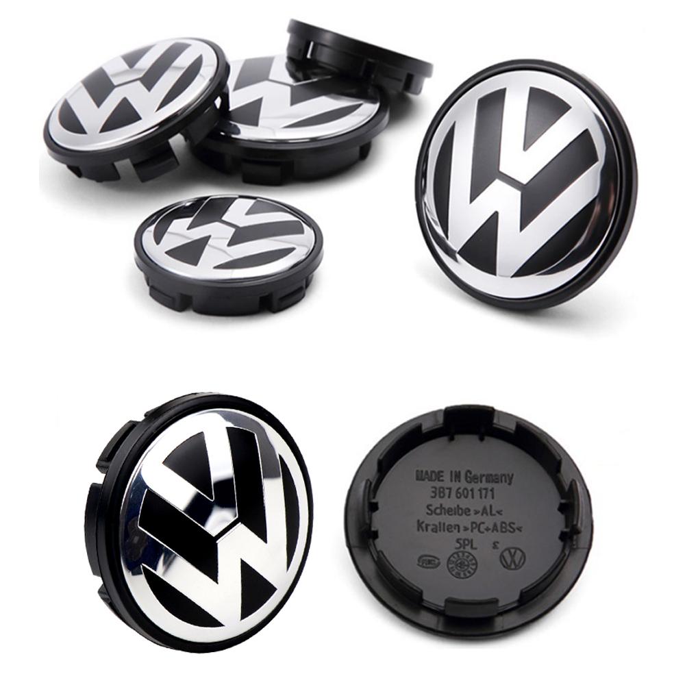 4 шт. 55 мм 56 мм 65 мм 70 мм Колпачки ступицы колеса автомобиля для VW Volkswagen Golf Polo Passat Touran CC B5 B6 B7 Jetta аксессуары