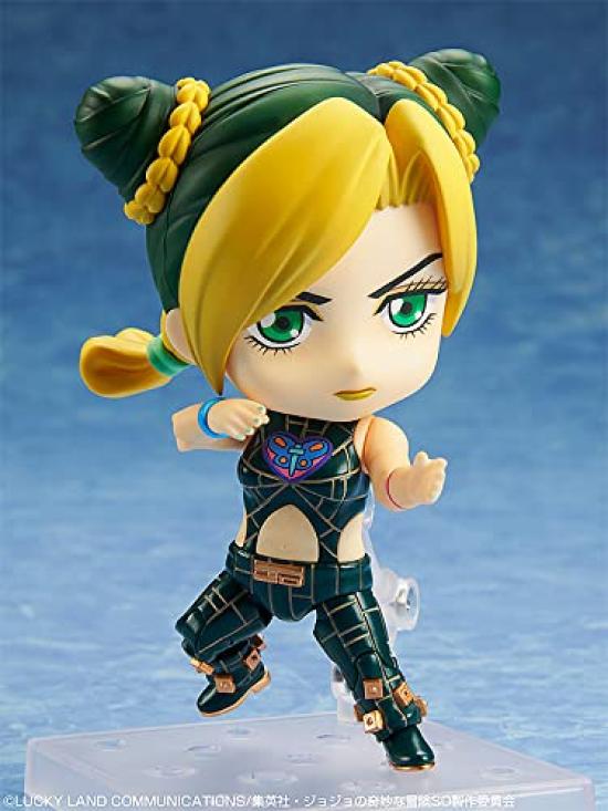 Medicos Entertainment Nendoroid Anime Bizarre Adventure Stone Jorin Kujo Пластиковая окрашенная полностью подвижная фигурка "JoJo's Ocean" Немасштабная