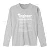 Engineer Definition T Shirt Men Engineering Funny vintage Washed Comfortable Casual Top For Everyday Wear designer clothes