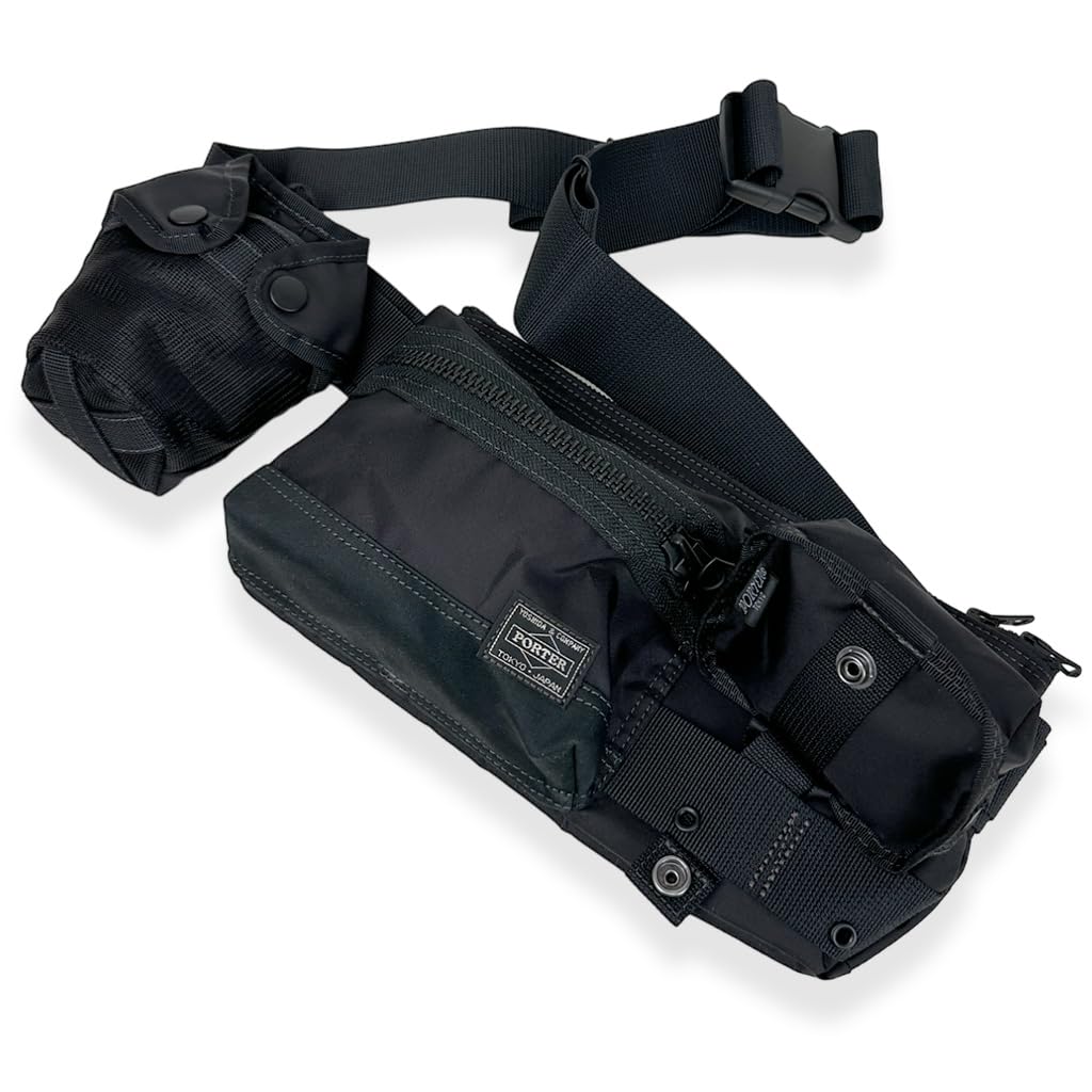 ALL WAIST BAG with POUCHES Beige [Porter] 502-05961 (40)