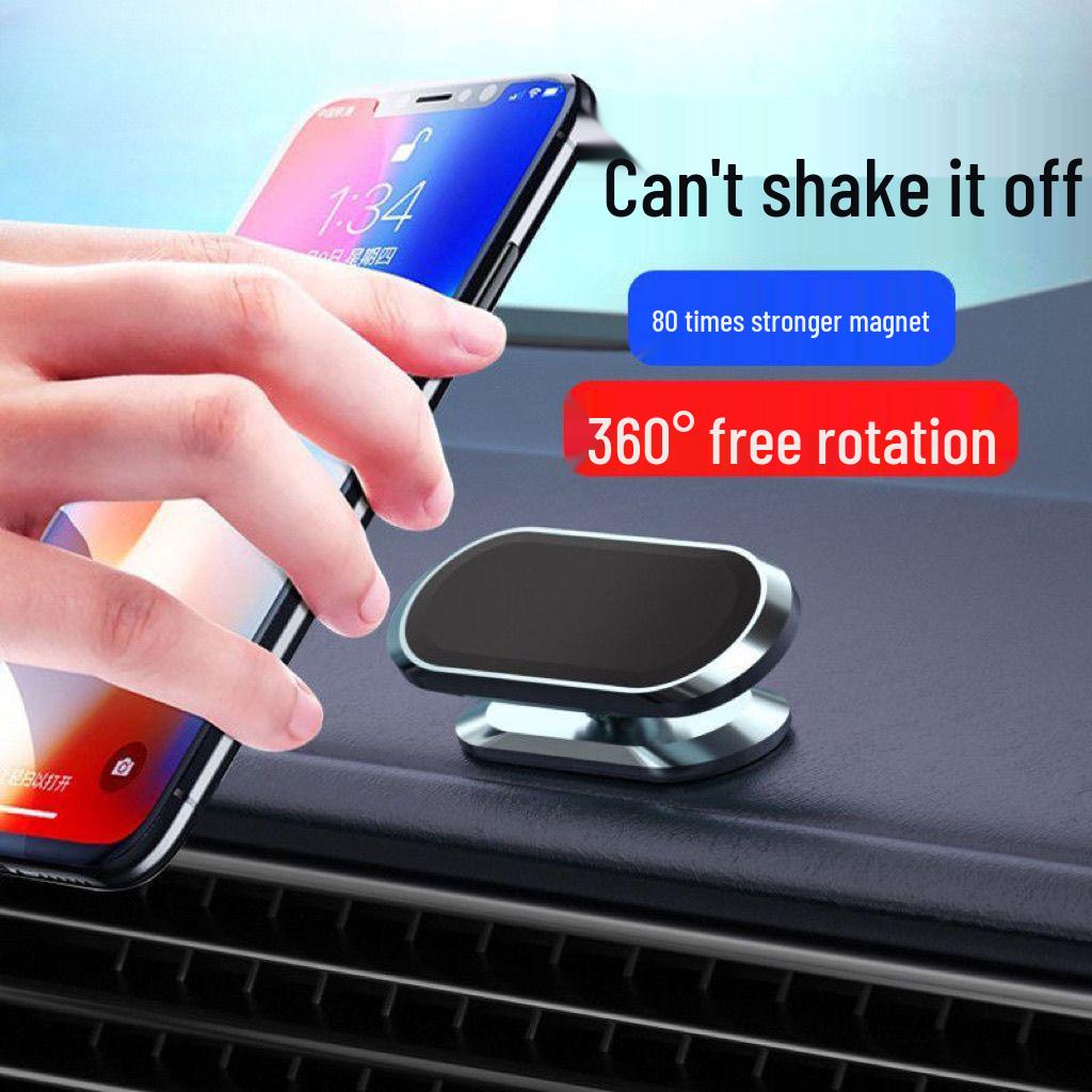 2025 New Alloy Magnetic Dashboard Phone Holder