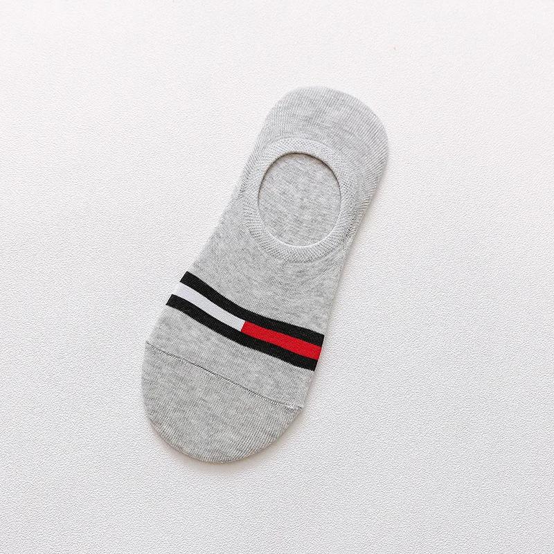 5 пар/5 цветов весна лето Love Bear хлопок мужчины женщины тонкие дышащие носки для отдыха лодка силиконовые невидимые лодыжки новые