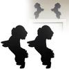 Puppy Wall Decoration Wooden Dog Silhouette Wall Decor Rustic Puppy Sign Gift