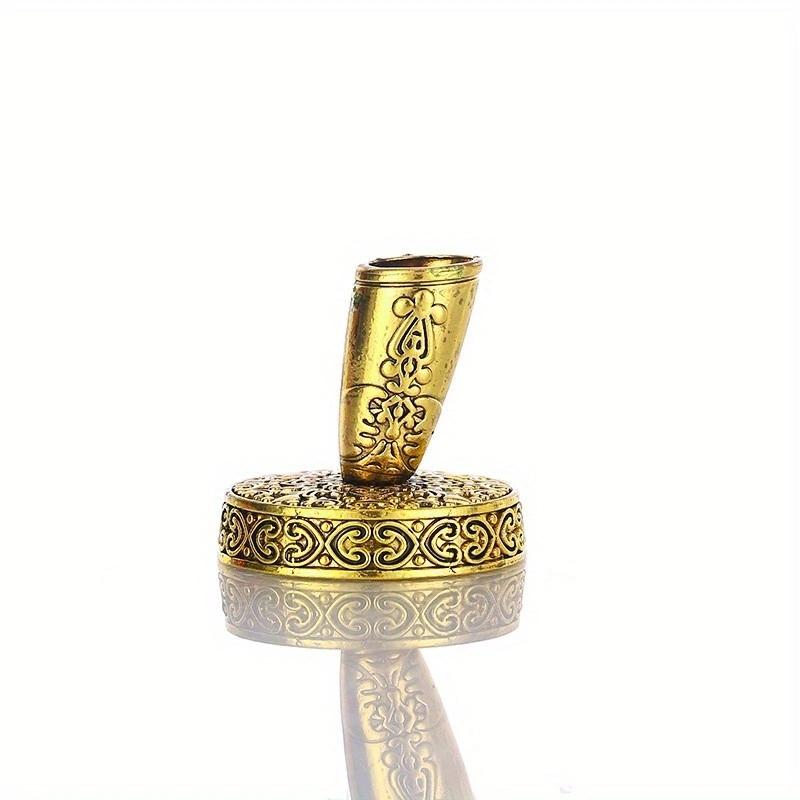 1Pc Zinc Alloy Pen Holder Retro Metal Pen Holder Student Office Decoration Business Advanced Magic Pen Holder Home Desktop