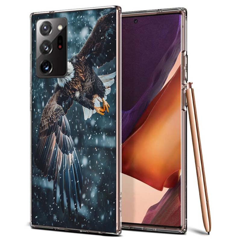 Чехол для телефона 'Парящий орел охотится' для Samsung A55 A35 A25 A15 A07 A05S A16 A17 A26 A36 A37 A56 A57 Galaxy Note 20 10 A50S A71 A51