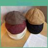 Vintage Beret Hat For Women With Polyester Fabric Sun Protection And Adjustable Head Circumference