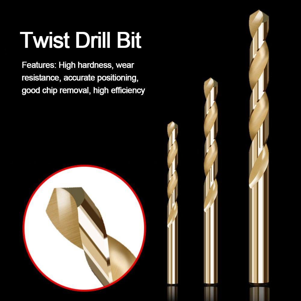 HSS6542 Drill Bit High Speed Steel Twist Drill Bit Multifunctional Twist Drill Metal