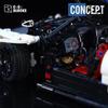 1443 шт., техническая модель спортивного автомобиля Pagani Zonda, строительные блоки, сборка кирпичей, автомобильные игрушки, коллекция подарков для взрослых мальчиков