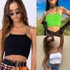 Sexy Chains Spaghetti Straps Crop Top Summer Vest Club Party Streetwear