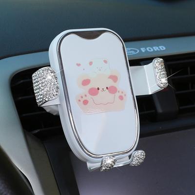 Автомобильный держатель для мобильного телефона Новый Милый Присоска Автомобильный Фиксированный Тренд Автомобильный Навигация для мобильного телефона Девушка Без лобового стекла