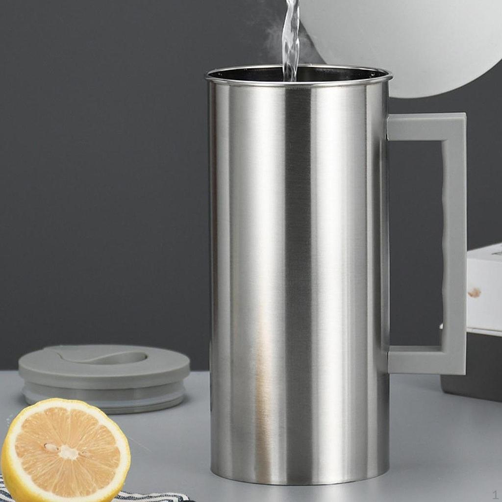 Кувшин из нержавеющей стали, графин, 1,8 л, многофункциональный кофейник, кувшин для воды