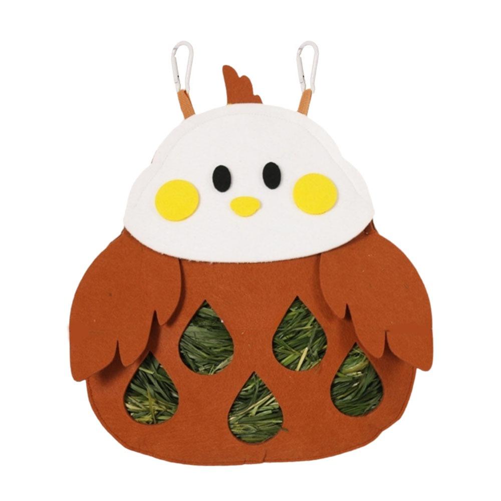 Large Capacity Guinea Pig Hay Feeder Hanging Hanging Grass Feeding Bag for Rabbit Chinchillas Rats