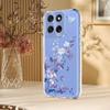 For Motorola Moto G86 5G Case Butterfly Floral Pattern Printing TPU Phone Back Cover