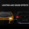 Scale 1:24 Camaro Lykan Sports Car Model Toy Diecast Metal Music Light Pull Back Miniature Supercar Models Good Gift for Friends