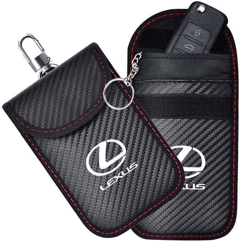 Car Key Case Signal Blocker Bag RFID Shielding Pocket For Lexus F SPORT ES RX NX LS UX LM LX GX LC RZ IS CT GS RC HS RC350 UX250