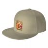 Currywurst Wall Art Baseball Caps Snapback Fashion Baseball Hats Breathable Casual Casquette Outdoor for Unisex