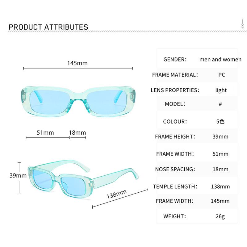 Квадратные женские солнцезащитные очки, женские люксовые брендовые дорожные маленькие прямоугольные солнцезащитные очки для мужчин и женщин, винтажные ретро Óculos Lunette De Soleil Femme JM002530