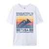 Education Is Important But Tuba Is Importanter Music Graphic Shirts Men Breathable Mens Clothing 2024 Tops T Shirt Christmas