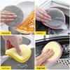 Dual-Sided, Oil-Free Kitchen Cleaning Sponge: Yuanbao Towel for Pots and Stain Removal
