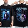Anime Graphic T-shirt Solo Leveling Statue of God Shirt Sung Jinwoo Shirt Tees Anime High Quality T Shirt Top Streetwear