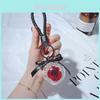 Креативный брелок с вечным цветком для DIY, оптом, для подарков на День святого Валентина и Рождество, плетеный веревочный брелок для автомобиля