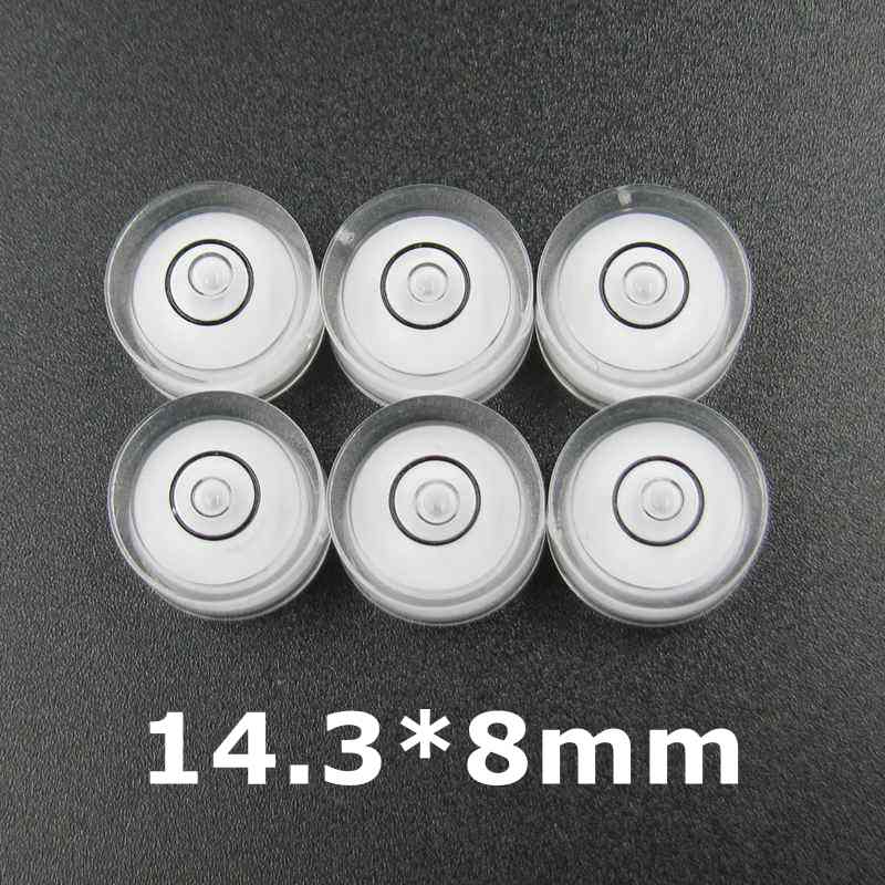 Высокоточные электронные весы Спиртовой уровень с шариками Мини пузырьковый уровень Инструменты Горизонтальный инструмент Диаметр 12-20 мм