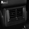 Real Soft Carbon Fiber for Dodge Magnum Charger 2008 2009 2010 Accessories Interior Car Rear Center Console Air Outlet Sticker