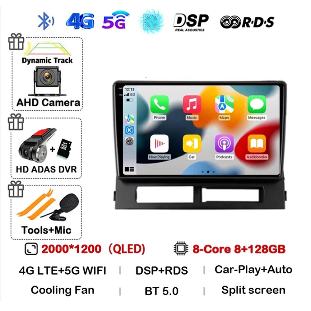 Carplay для Toyota Prius XW20 II 2 2003-2011 Android 14 Android Auto 2DIN Авторадио Lettore Unità Principal GPS Stereo Multim