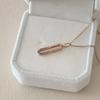 14k 18k Cognac Diamond Glow Round Necklace