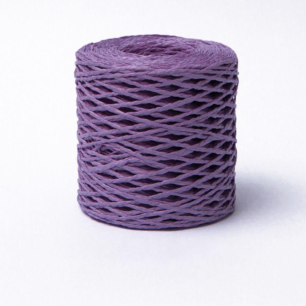 150m Rafia Straw Paper Yarn Raffia Ribbon for Gift Wrapping Packaging Belt Rope  Weave