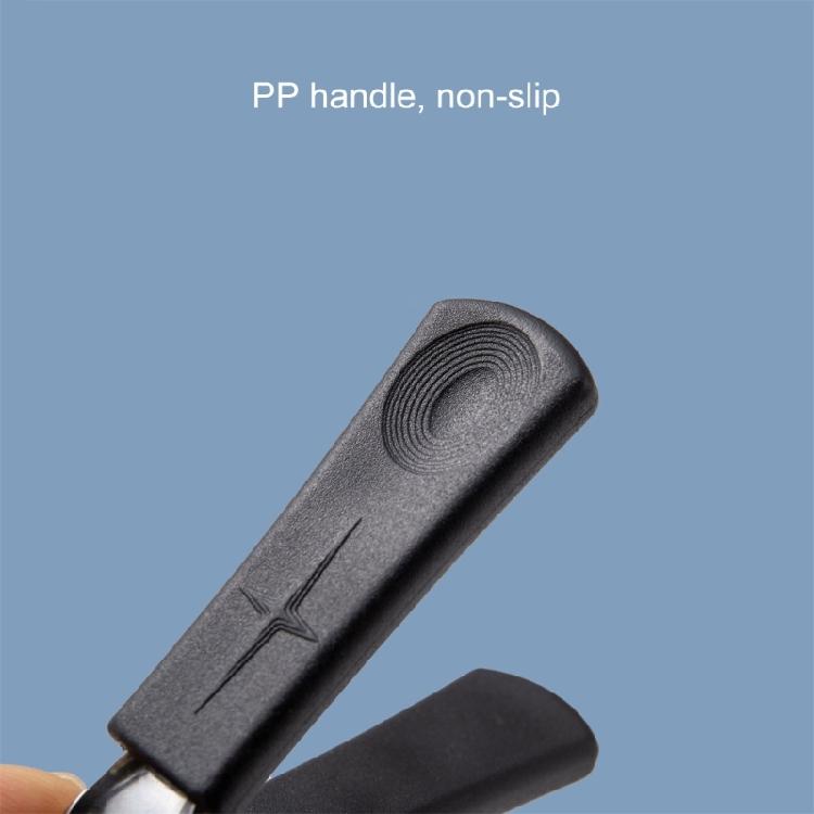 Наклонный кусачки для ногтей с широким захватом для толстых ногтей на ногах, из нержавеющей стали. Изогнутый резак для ногтей на ногах для взрослых.