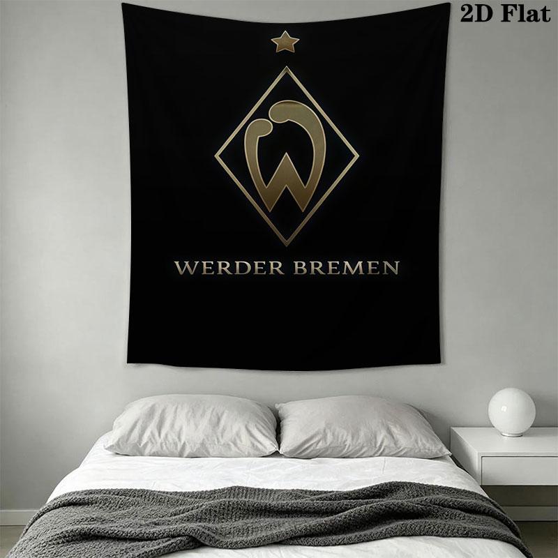 Werder team Wall Hanging Printed Fabric Blanket Decorative Tapestries for Bedroom Living Room Home Decor