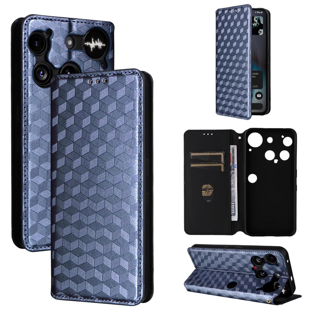 Чехол-книжка для Nothing Phone 3 из ПУ кожи, защита всего корпуса [блокировка RFID], чехлы для телефона, обложка-кошелек