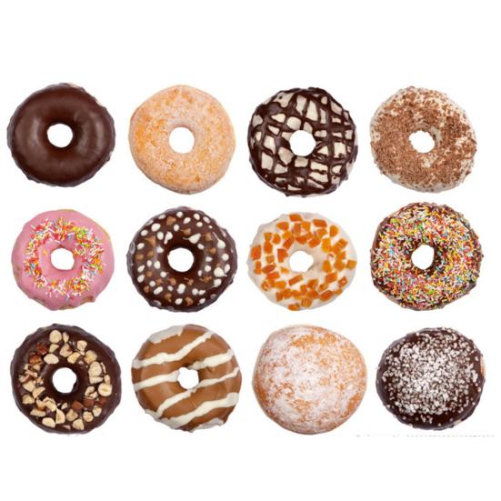 Yousheng 3Pcs/Set Doughnut Mold Round/Heart/Flower Shaped Food Grade DIY PP Dessert Fondant Cake Cutter Maker Mould Baking Tools