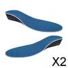 2x Height Increase Breathable Shoe Inserts Elevator Men Women