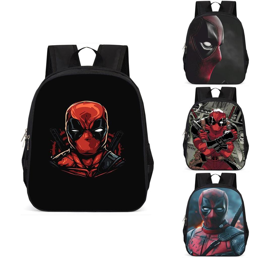 Spacious 15 Inch Deadpool Backpack For Boys And Girls With Large Capacity Design
