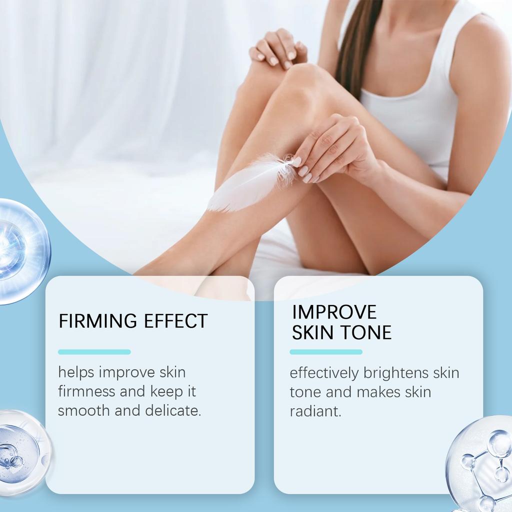 Compact And Light Wrinkle Body Moisturizer Gently Nourish Anti-dry Whitening Deep Hydrating Body Moisturizing Whitening