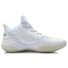 Li Ning Fast Wind Non-Slip Wear-Resistant Mid-Top Basketball Shoes Men Basketball Shoes White ABPR061-5