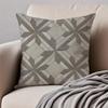 Retro Geometric mosaic tiles Cushion Cover Pillowcase Antidustmite Invisible Zipper Short Plush Sofa Cushion