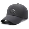 Summer New Cap Men'S Quick-Drying Breathable Outdoor Shading Sun Hat Sports Running Baseball Cap Men